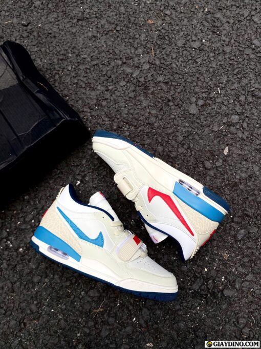 Giày Nike Jordan Legacy 312 Low Jumpman Xanh Đỏ