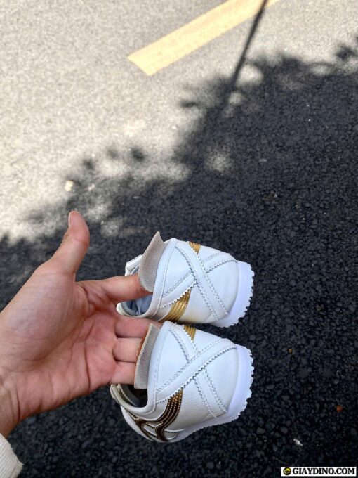 Giày Onitsuka Tiger 66 White Rich Gold Trắng Vàng