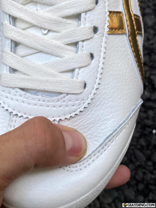 Giày Onitsuka Tiger White Rich Gold Trắng Vàng