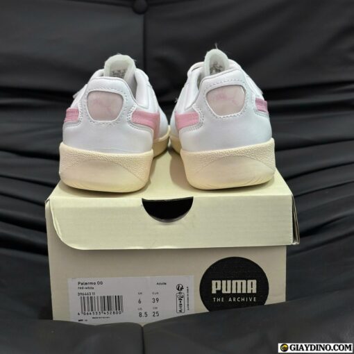Giày Puma Palermo Pink White Cream Star