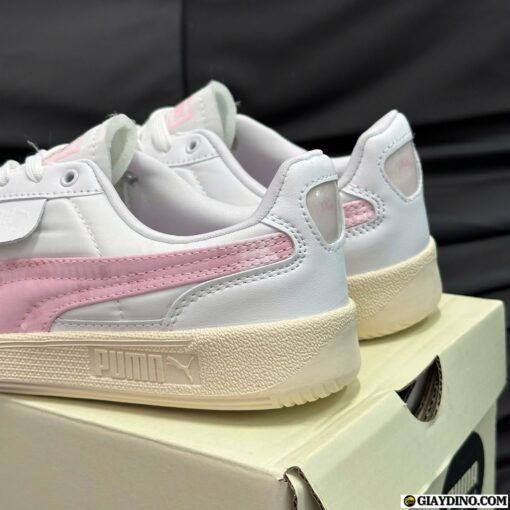 Giày Puma Palermo Trắng Hồng Đế Kem