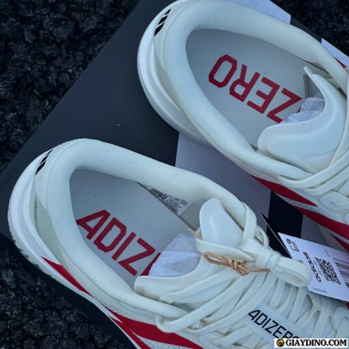 Giày Adidas Adizero EVO SL Off White Cream Red