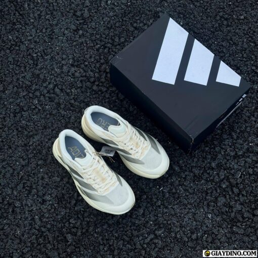 Giày Adidas Adizero EVO SL Wonder White & Cyber Metallic