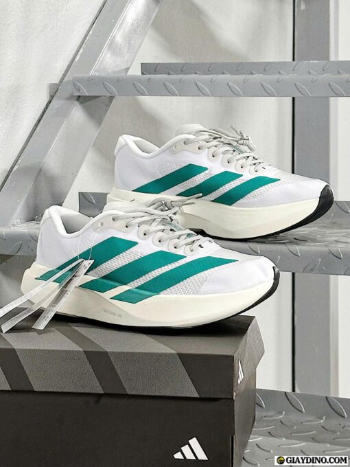 Giày Adidas Adizero Evo SL Cloud White Pure Teal