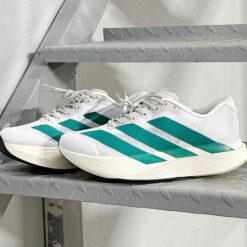 Giày Adidas Adizero Evo SL Cloud White Pure Teal JS4487