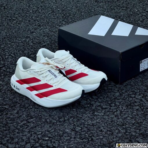Giày Adidas Adizero Evo SL White Red Trắng Đỏ