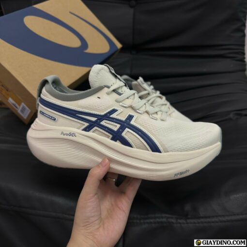 Giày Asics Gel Nimbus 27 ATC Cream Blue
