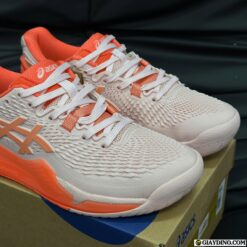 Giày Asics Gel Resolution 9 Clay Pearl Pink Hồng Cam