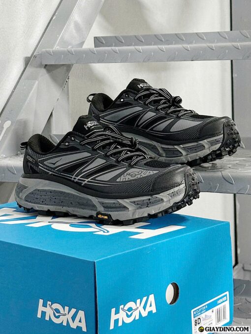 Giày Hoka Mafate Speed 2 Black Gray Castlerock