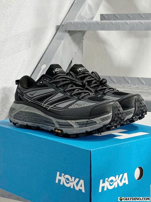 Giày Hoka One One Mafate Speed 2 Lace Up Black