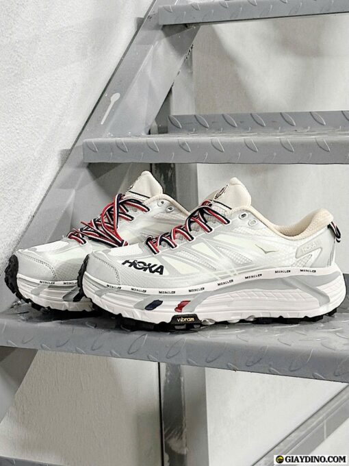 Giày Hoka One One Mafate Speed 2 Nimbus Cloud Harbor Mist Silver White
