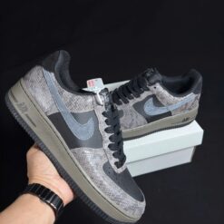 Giày Nike Air Force 1 07 LV8 Off Noir Cave Stone Black Light Carbon