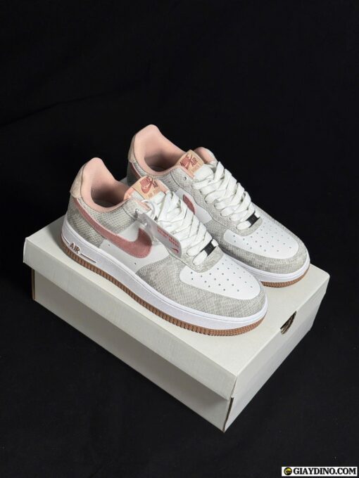Giày Nike Air Force 1 Low Pink Snakeskin