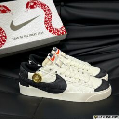 Giày Nike Jumbo Snake Blazer Trắng Đen