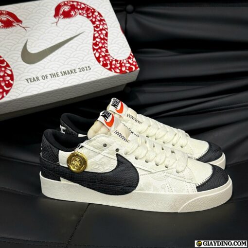 Giày Nike Jumbo Snake Blazer Trắng Đen