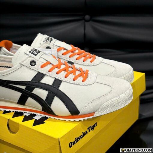 Giày Onitsuka Tiger Mexico 66 SD Cream Black Orange 1183B301-100