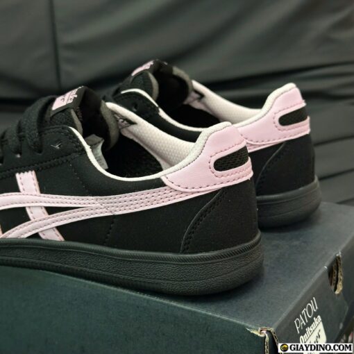 Giày Onitsuka Tiger Đen Hồng