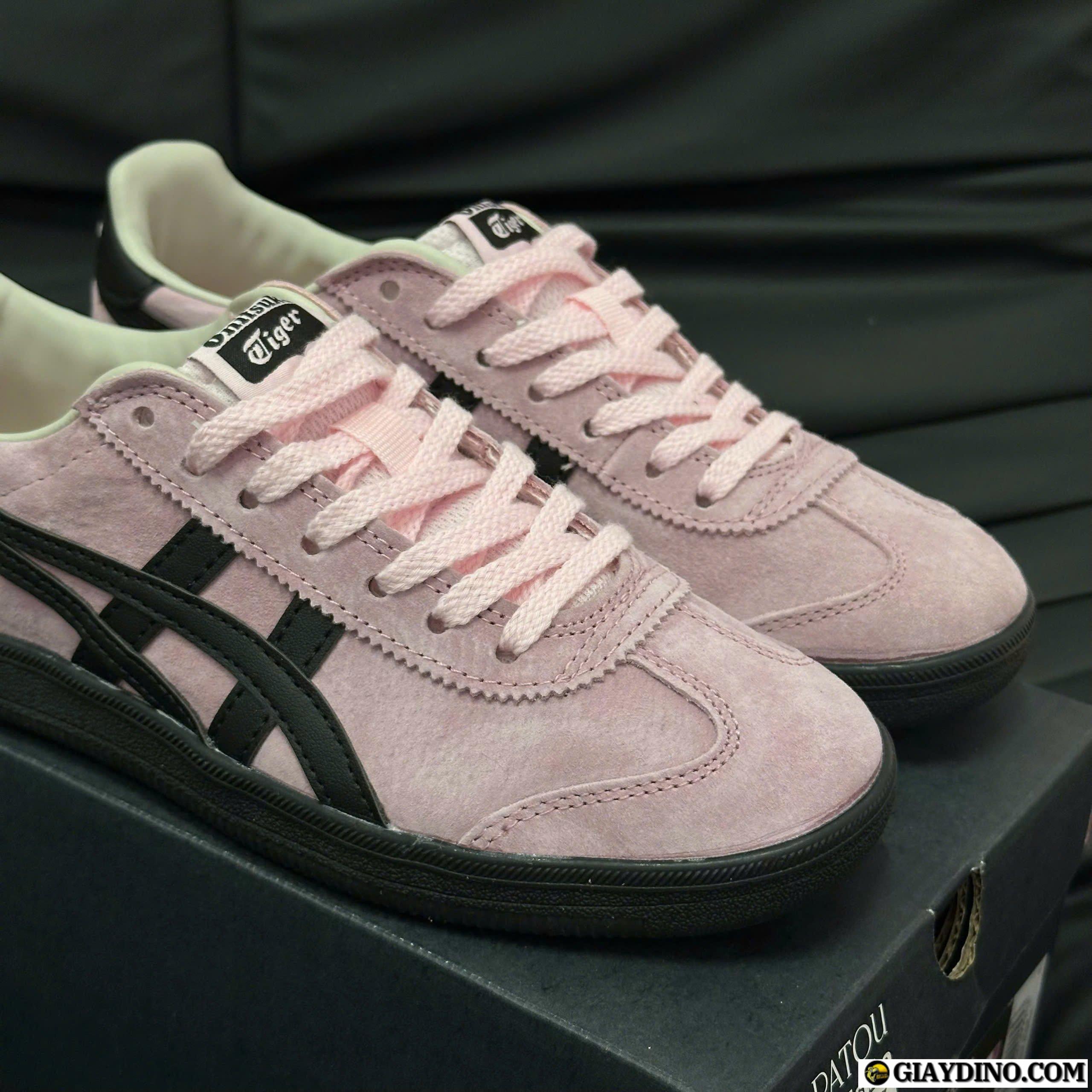 Giày Onitsuka Tiger Hồng Đen