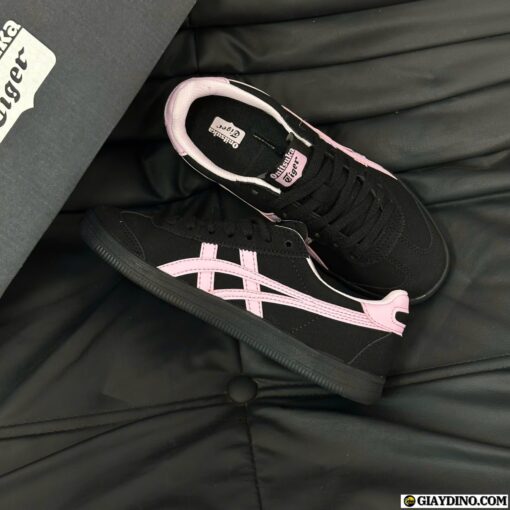 Giày Onitsuka Tiger Tokuten Đen Hồng
