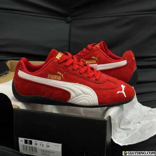 Giày Puma Speedcat OG Jr Red White Black