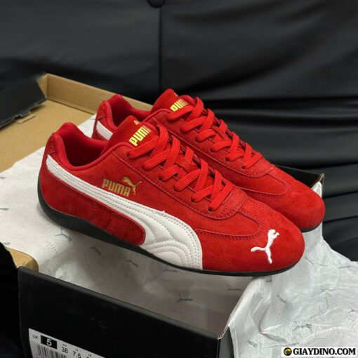 Giày Puma Speedcat Trắng Đỏ