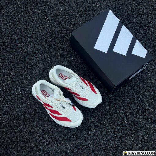 Giày Thể Thao Adidas Adizero EVO SL Off White Better Scarlet