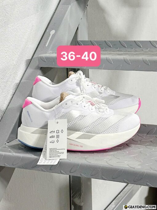 Giày Thể Thao Adidas Adizero Evo Trắng Xám