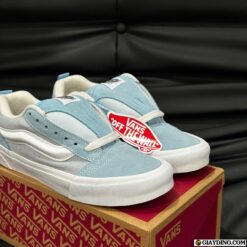 Giày Vans Knu Skool Hairy Sky Blue White