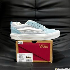 Giày Vans Knu Skool Hairy White Blue
