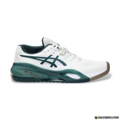 Giày Asics Gel-Resolution X White Saxon Green 1041A481-111