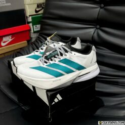 Giày Adidas Adizero Boston 13 Cloud White Pure Teal