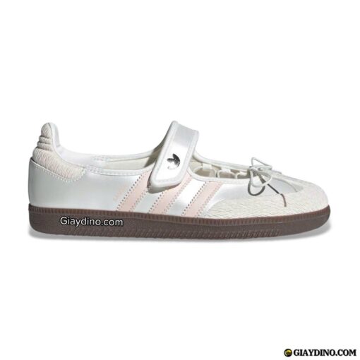 Giày Adidas Samba Mary Jane Cloud White Pink JR4482