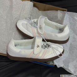 Giày Adidas Samba Trắng Ngọc Hồng