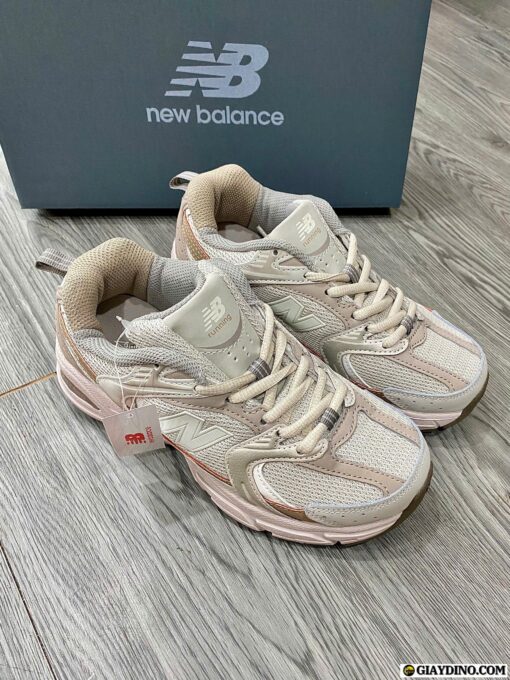 Giày New Balance 530 Trắng Kem Nâu Xám