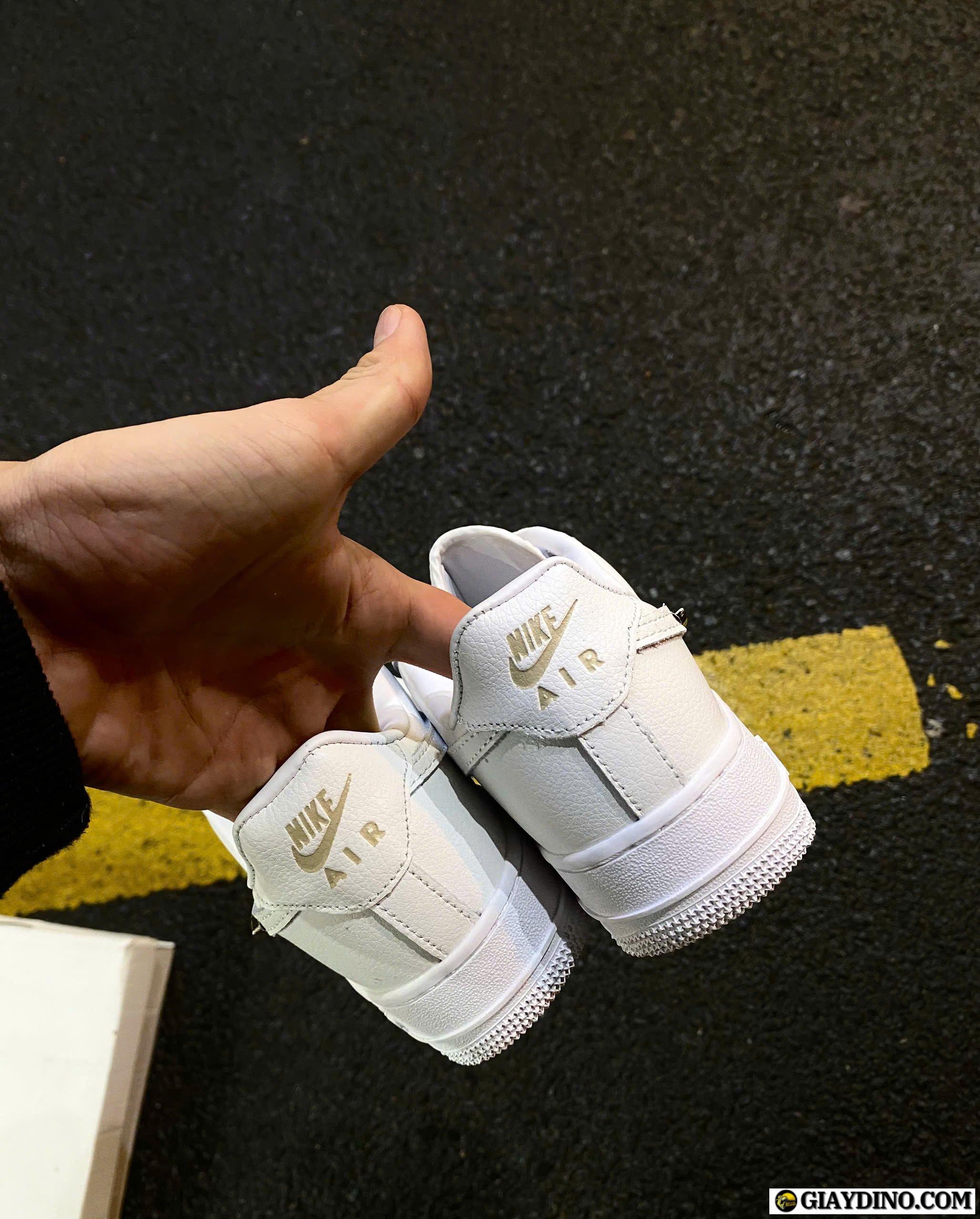 Giay Nike AF1 Air Force 1 Molten Metal Trang Giày Nike AF1 Air Force 1 Molten Metal Trắng