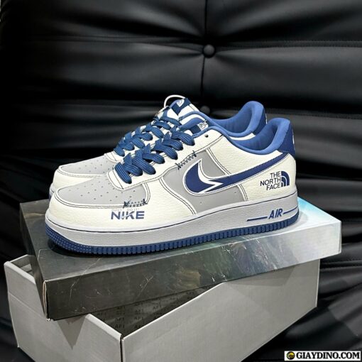Giày Nike Air Force 1 07 Shadow Blue Grey