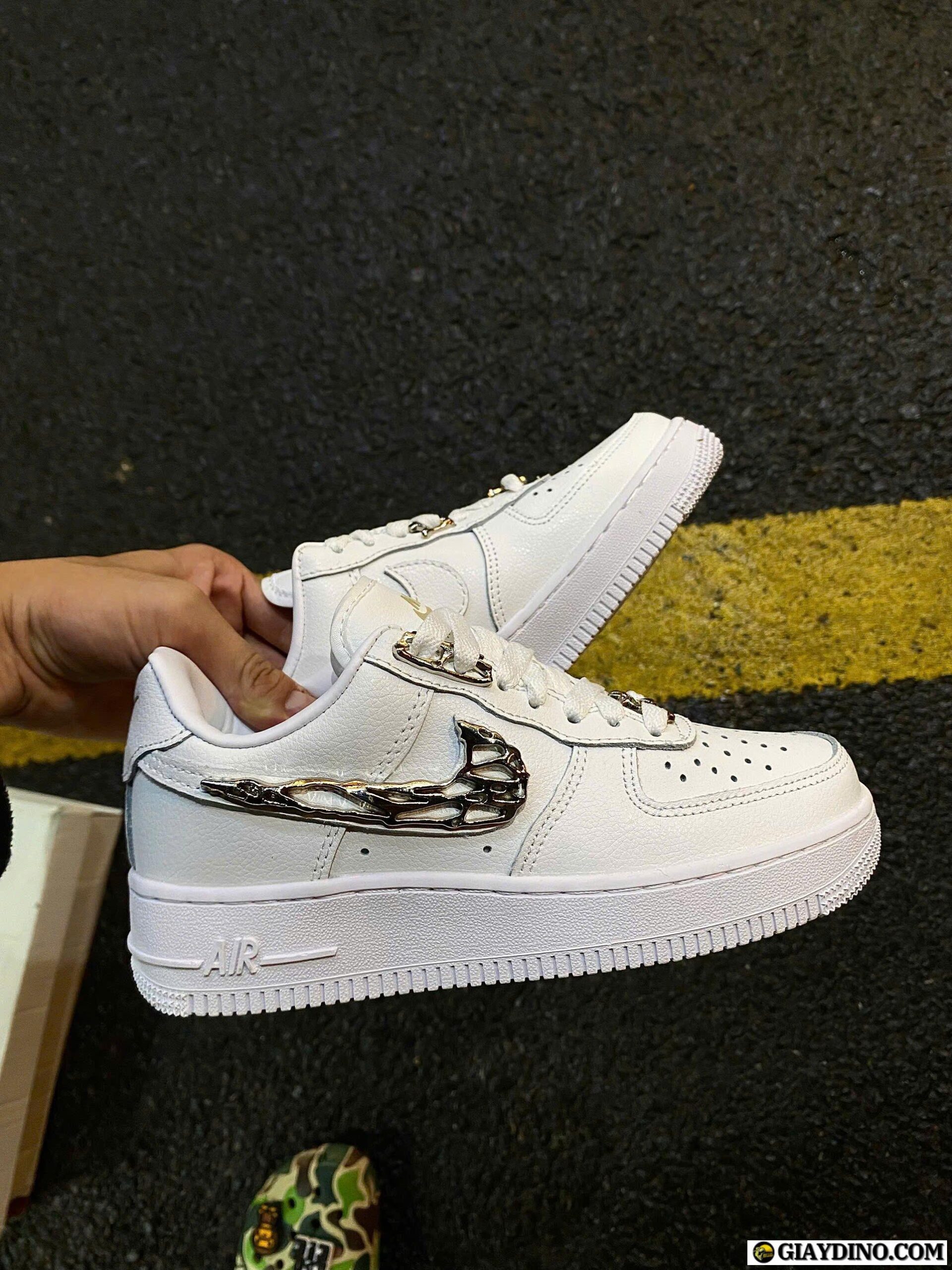 Giay Nike Air Force 1 White Molten Metal scaled Giày Nike Air Force 1 White Molten Metal