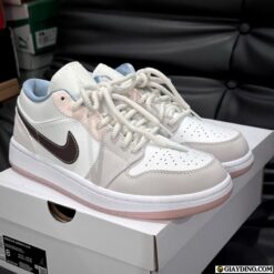 Giày Nike Air Jordan 1 Low Coral Reef Nâu Hồng