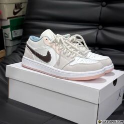 Giày Nike Air Jordan 1 Low Coral Reef Pink Brown