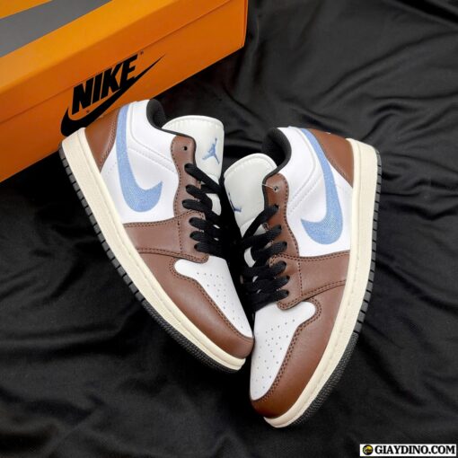 Giày Nike Air Jordan 1 Retro Low SE Brown Blue