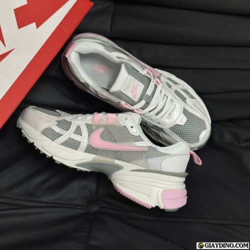 Giày Nike V2K Run Grey Pink