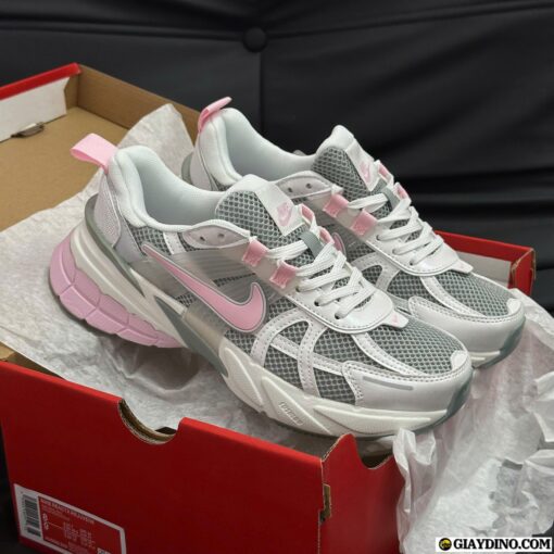 Giày Nike V2K Runtek Light Pumice Pink Foam
