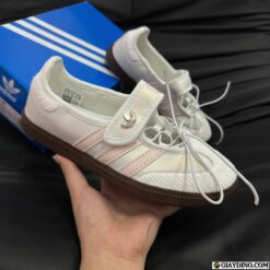 Giày Sandal Adidas Samba Trắng Hồng