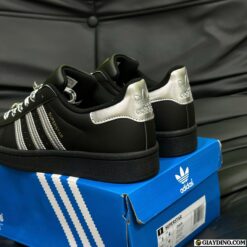 Giày Adidas Sò Tem Vàng Gót Bạc