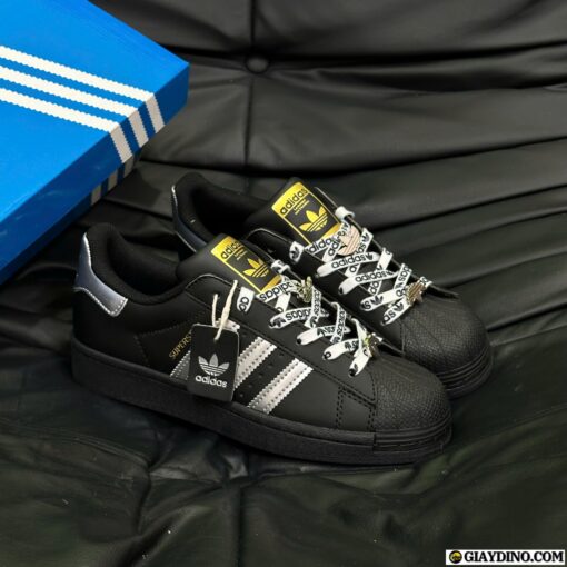 Giày Adidas Superstar Modern Black Silver