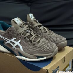 Giay Asics Court FF 3 Taupe White Grey Giày Asics Court FF 3 Taupe White Grey