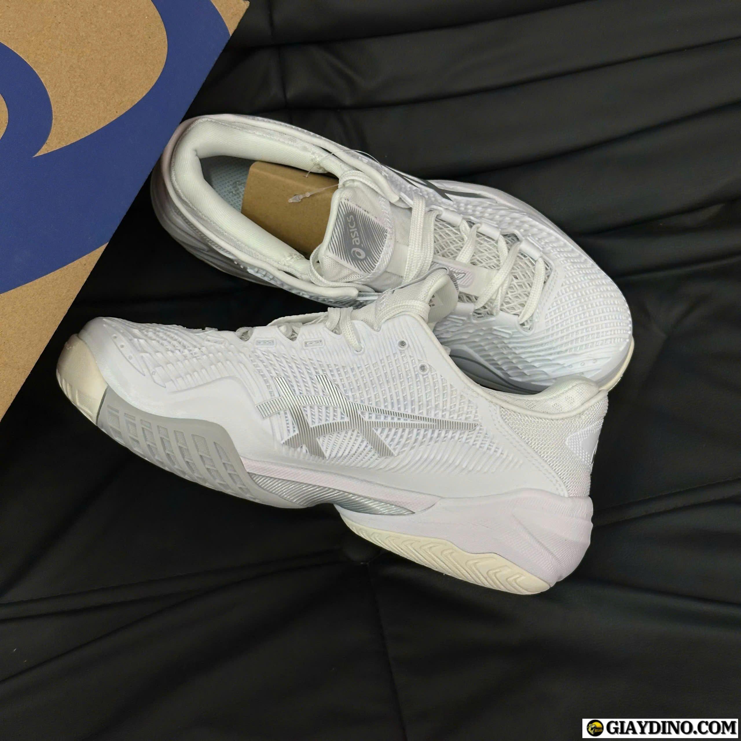 Giay Asics Court FF 3 White Pure Platinum Giày Asics Court FF 3 White Pure Platinum