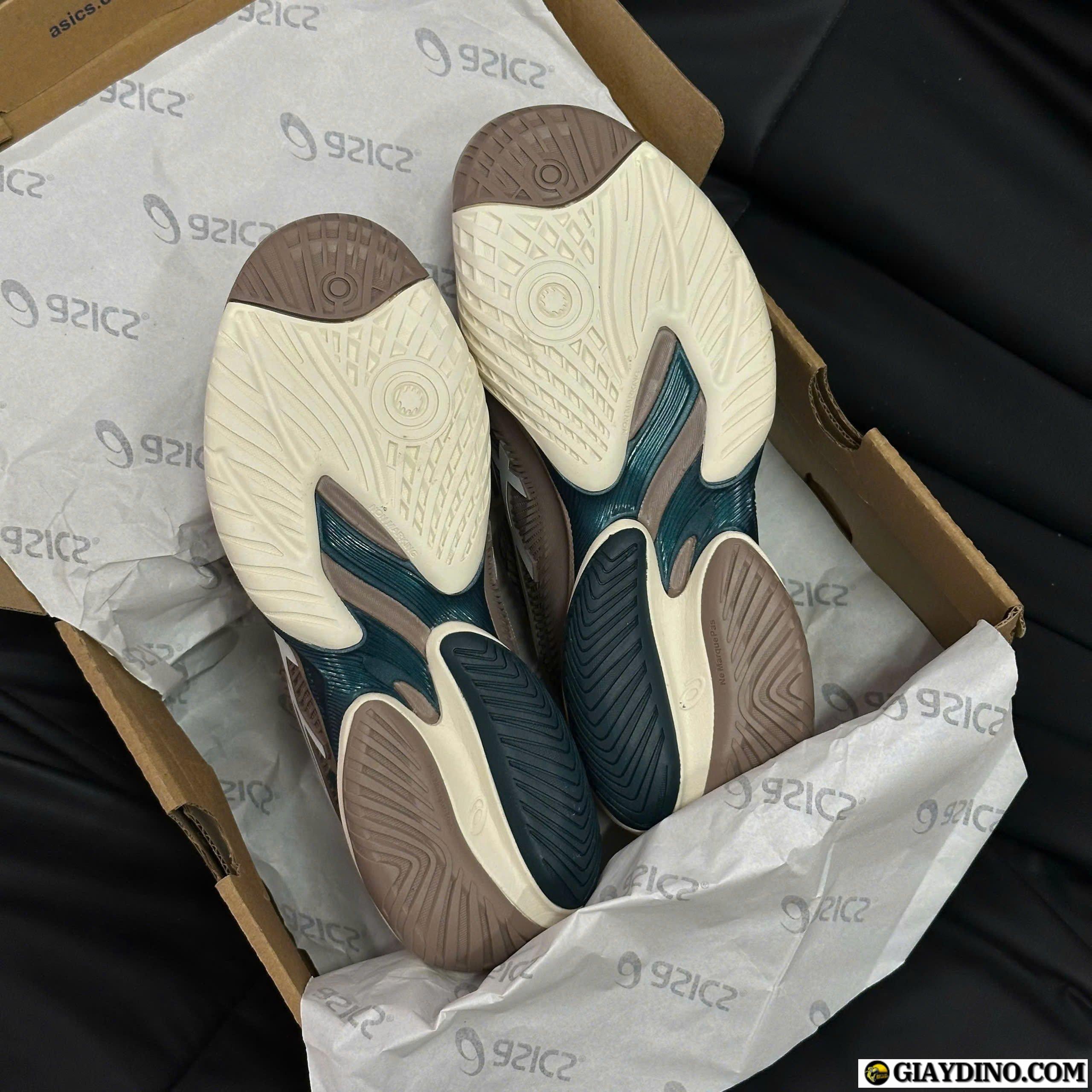 Giay Asics Court Taupe Xam Xanh Reu Giày Asics Court Taupe Xám Xanh Rêu