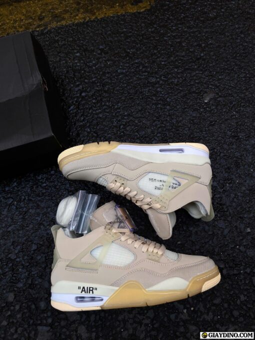 Giày Nike Air Jordan 4 Retro Off-White Sail