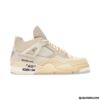Giày Nike Air Jordan 4 Retro Off-White Sail CV9388-100